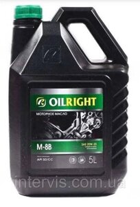 Моторна олива м-8в OIL RIGHT газ/зіл/паз 5л.