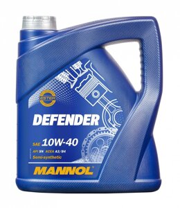 Моторна олива mannol defender 10W-40 4л. (RN0700, RN0710 ) (MN7507-4)