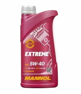 Моторна олива mannol extreme 5W-40 API SN/CH-4 1л. (renault RN 0700/0710) -MN7915-1