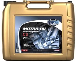 Моторна олива MPM Motor oil 5W-30 Premium Synthetic C3 DPF 20л.