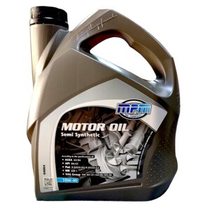 Моторна олива MPM Motor oil 10W-40 Semi Synthetic 4л.