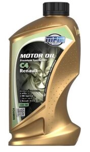 Моторна олива MPM Motor oil 5W-30 Premium Synthetic C4 DPF Renault 1л.