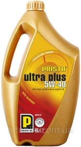 Моторна олива Prista Ultra Plus 5W-40 4л