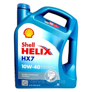 Моторна олива Shell Helix HX7 10W-40 5л.