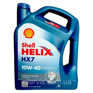 Моторна олива Shell Helix HX7 5W-40 4л (RN0700, RN0710)