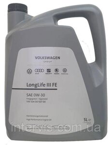 Моторне масло VW LongLife III FE 0W-30 5л