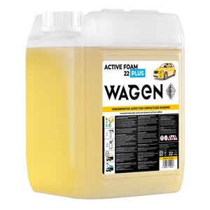 Піна Концентрований засіб для безконтактної мийки WAGEN “ACTIVE FOAM 22 PLUS”22 кг