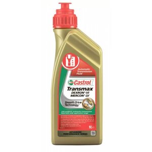 Трансмісійна олива castrol transmax ATF dexron-VI mercon LV MV 1л. (15D73A)