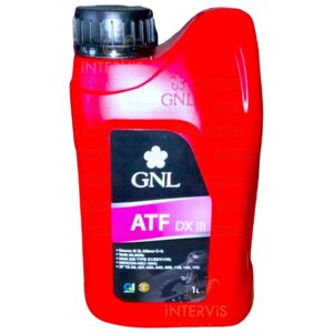 Трансмісійна олива GNL ATF DX III (атф 3) 1л.