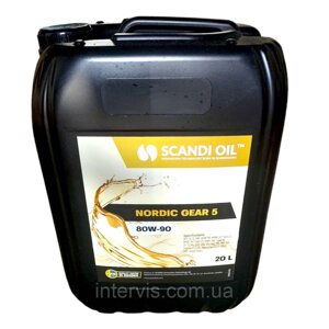 Трансмісійна олива Scandi Oil NORDIC GEAR 5 80W-90 20л.