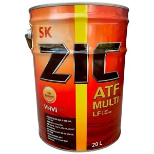 Трансмісійна олива ZIC ATF MULTI LF 20л.