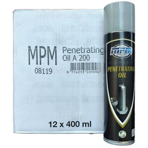 Рідкий ключ MPM Aerosol Penetrating oil (аналог wd-40) 400 мл.(12шт)