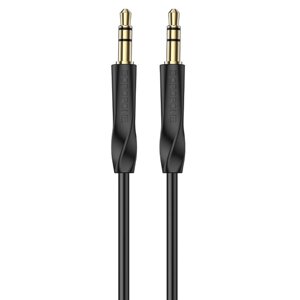 Аудіо-кабель BOROFONE BL16 Clear sound AUX audio cable Black