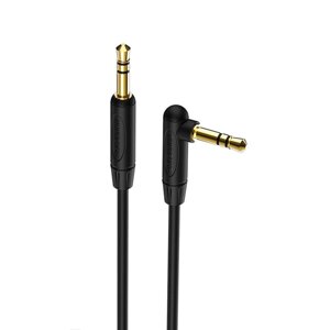 Аудіо-кабель BOROFONE BL4 audio AUX cable 1m, Black