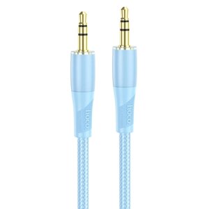 Аудіокабель HOCO UPA25 Transparent Discovery Edition AUX audio cable Blue