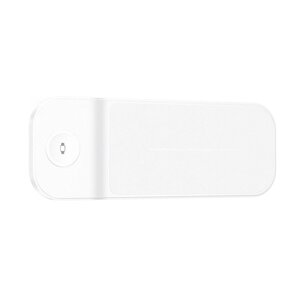 Бездротовий зарядний пристрій HOCO CQ6 Power 3-in-1 wireless fast charger (SAM Watch) White