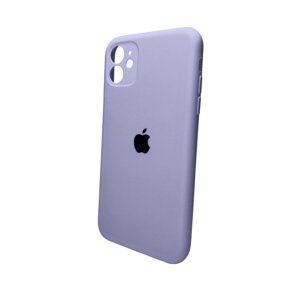 Чохол для смартфона Silicone Full Case AA Camera Protect for Apple iPhone 11 круг 28, Lavender Grey