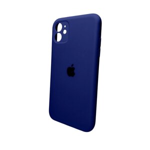 Чохол для смартфона Silicone Full Case AA Camera Protect for Apple iPhone 11 Pro круг 39, Navy Blue