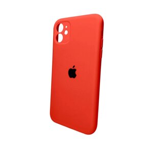 Чохол для смартфона Silicone Full Case AA Camera Protect for Apple iPhone 11 Pro Max круг 11, Red