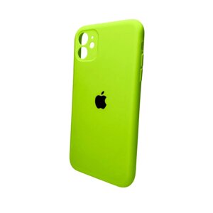 Чохол для смартфона Silicone Full Case AA Camera Protect for Apple iPhone 11 Pro Max круг 24, Shiny Green