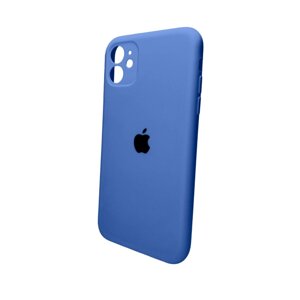 Чохол для смартфона Silicone Full Case AA Camera Protect for Apple iPhone 11 Pro Max круг 3, Royal Blue