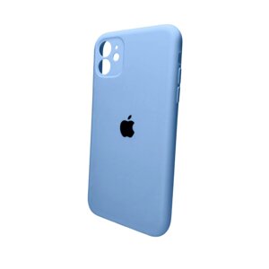 Чохол для смартфона Silicone Full Case AA Camera Protect for Apple iPhone 11 Pro Max круг 49, Cornflower