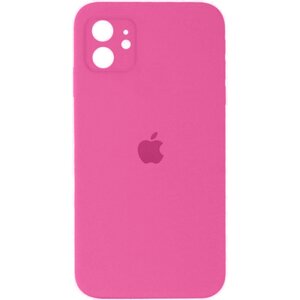 Чохол для смартфона Silicone Full Case AA Camera Protect for Apple iPhone 12 32, Dragon Fruit