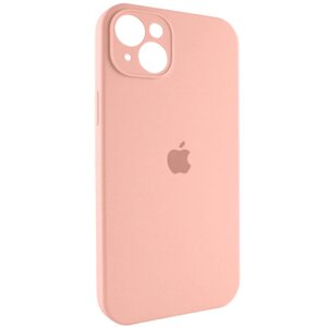 Чохол для смартфона Silicone Full Case AA Camera Protect for Apple iPhone 13 37, Grapefruit