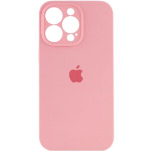 Чохол для смартфона Silicone Full Case AA Camera Protect for Apple iPhone 14 Pro Max 37, Grapefruit