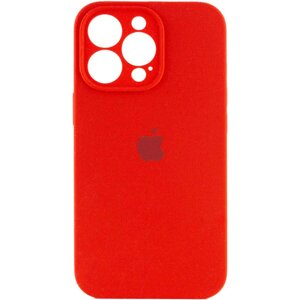 Чохол для смартфона Silicone Full Case AA Camera Protect for Apple iPhone 15 Pro 11, Red