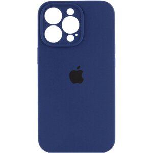 Чохол для смартфона Silicone Full Case AA Camera Protect for Apple iPhone 15 Pro 7, Dark Blue