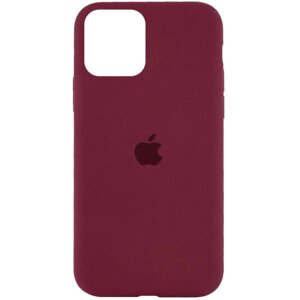 Чохол для смартфона Silicone Full Case AA Open Cam for Apple iPhone 11 Pro круг 47, Plum