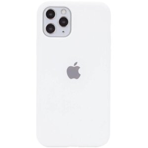 Чохол для смартфона Silicone Full Case AA Open Cam for Apple iPhone 11 Pro круг 8, White