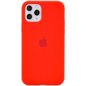 Чохол для смартфона Silicone Full Case AA Open Cam for Apple iPhone 11 Pro Max круг 11, Red