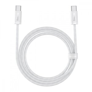 Кабель Baseus Dynamic Series Fast Charging Data Cable Type-C to Type-C 100W 2m White