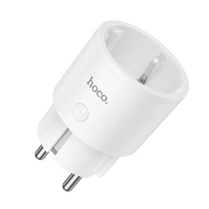 Смарт розетки HOCO AC16 Veloz smart socket (EU/GER) White