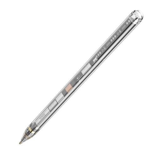 Стілус HOCO GM110 Transparent Explore Series active pad dedicated capacitive pen transparent black