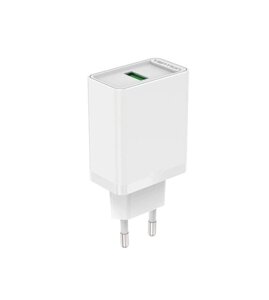 Зарядний пристрій Vention 1-port USB Wall Charger (12W) EU-Plug White (FAAW0-EU)