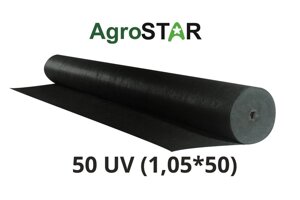Агроволокно "AgroStar" 50 UV черное (1,05*50)