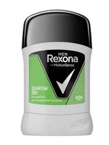 Антиперспірант-стік Rexona Men Quantum Dry 48H чоловічий, 45 мл