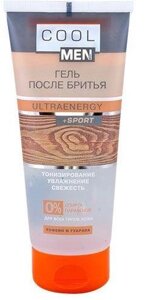 Cool Men Ultraenergy гель после бритья 200 мл