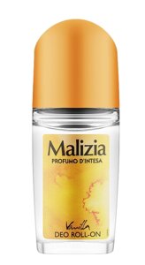 Дезодорант кульковий Malizia Vanilla 50мол