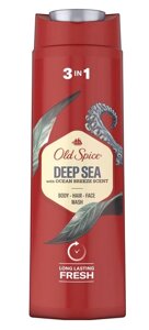 Гель для душу 3-в-1 Old Spice Deep sea 400 мл