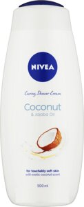 Гель для душу NIVEA Coconut Кокос и олія жожоба 500 мл (Женський)