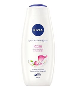 Гель для душу NIVEA Rose Крем и Троянда 500мл (Жіночий)