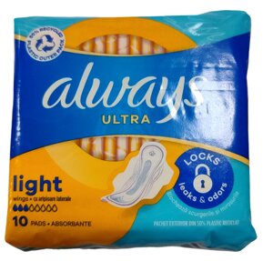 Гігієнічні прокладки Always Ultra Light 10шт 3 краплі