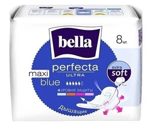 Гігієнічні прокладки Bella Perfecta Ultra Maxi Blue 8 шт