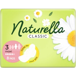 Гігієнічні прокладки для критичних днів Naturella Classic (Розмір 3) 8шт 5 крапель