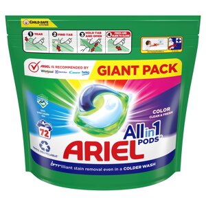 Капсули для прання Ariel Pods All-in-1 Color 72 шт