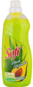 Кондиціонер ополіскувач для білизни Sofi Aloe & Avocado 1л